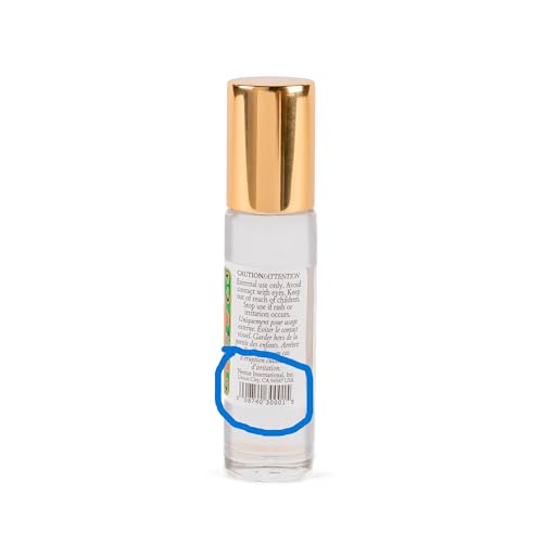 Amber Perfume Oil Roll-On - Alcohol Free Perfumes for Women and Men by Nemat Fragrances, 10 ml / 0.33 fl Oz, Package may vary